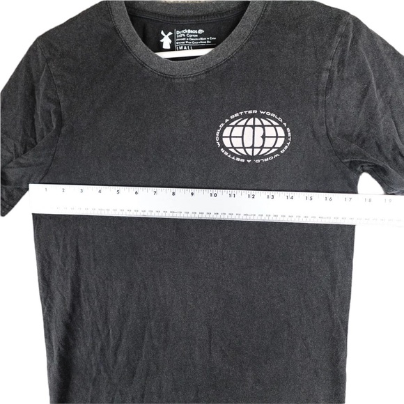 Dutch Bros BLACK ‘A Better World’ SMALL ‘To Be So Strong…’ DB 1992 Windmill - Picture 4 of 9